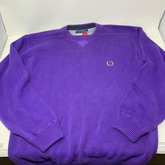 Tommy Hilfiger Other - Vintage Tommy Hilfiger Purple Crewneck Sweater